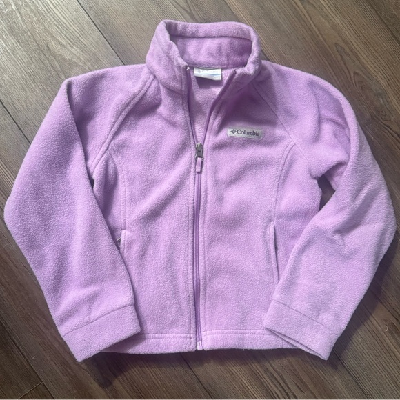 Columbia Other - Columbia Youth Lavender Fleece Jacket | Full Zip Soft Fleece | Youth XS